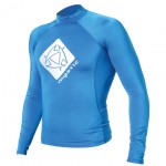 Гидромайка Mystic 2012 Star Rash Vest Men L/S Blue